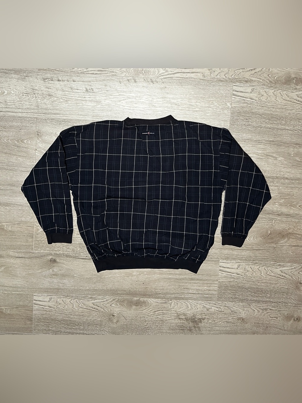 Chaps Ralph Lauren Pullover Checkered Plaid Shell - Picture 2 of 4